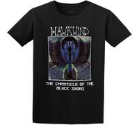 MISS LILLY Man's T-Shirt Hawkwind The Chronicle of The Sword Black M