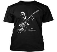 MISS LILLY NWT 6649-Wes Montgomery Jazz Smokin Day T Shirt Black M