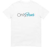 MISS LILLY OnlyFans Platform Logo Short-Sleeve Unisex T-Shirt Casual Graphic Comfortable Tees White S