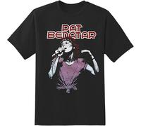 MISS LILLY Pat Benatar Mens T Shirt Casual Graphic Tees Black 3XL