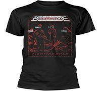 MISS LILLY Paul Di'Anno's Battlezone 'Fighting Back' T Shirt Black XXL