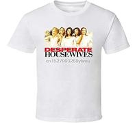 MISS LILLY Personalised t Shirt Desperate Housewives White 3XL