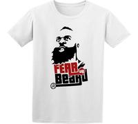 MISS LILLY Summer Round Neck T-Shirt Denver Throwing A Game Away to Portland On Purpose in Hope of Fear The Beard Tees White M