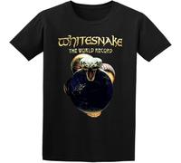 MISS LILLY Summer Round Neck T-Shirt Snake Made in Britain The World Record Tees Black M