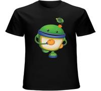 MISS LILLY Team Umizoomi Bot Mens T-Shirt Printed Graphic Top Unisex Tee Black L