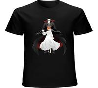MISS LILLY The Ancient Magus Bride Mens T-Shirt Printed Fit Casual Graphic Short Sleeve Tops Black XL