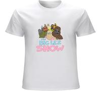 MISS LILLY The Big LEZ Show Mens T-Shirt Printed Graphic Top Unisex Tee White XXL