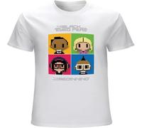 MISS LILLY The Eyed Peas The Beginning Mens T-Shirt Printed Graphic Top Unisex Tee White S