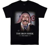 MISS LILLY The Iron Sheik T-Shirt RIP 1942-2023 Shirt Black XXL
