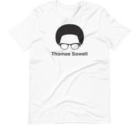 MISS LILLY Thomas SOWELL Tee Short-Sleeve Unisex T-Shirt White L