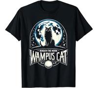 MISS LILLY Wampus Cat American Folklore Cryptozoology Cryptid T-Shirt Black XL
