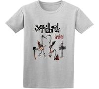 MISS LILLY Yardbirds The Birdland T-Shirt Men Casual Tees Grey 3XL