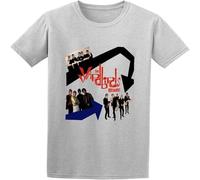 MISS LILLY Yardbirds Ultimate Shirt T for Mens Comfortable Casual Short Sleeve Tops Grey XL