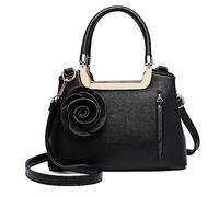 Miss Lulu Borsa a Mano Donna Media, Borse Tracolla Spalla in PU Pelle, Tote Shopper Bag Borsetta Grande, Tracolla Regolabile