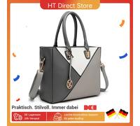 Miss Lulu Borsa da Donna Borsa a Tracolla Abbinata a Colori Alla Moda Borsa a Spalla Multiuso per Occasioni Speciali