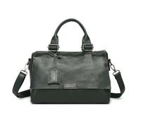 Miss Lulu Borsa Bauletto Donna in Vera Pelle con Tracolla Larga Regolabile, Tracolla Pratica per il Lavoro, lo Studio e le Passeggiate
