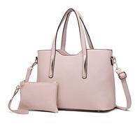 Miss Lulu Borsa Donna Set, Borsette a Mano Tote Tracolla Spalla PU Pelle, per Shopping, Partito, Tempo libero & lavoro 2/3 pezzi Set