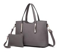Miss Lulu Borsa Donna Set, Borsette a Mano Tote Tracolla Spalla PU Pelle, per Shopping, Partito, Tempo libero & lavoro 2/3 pezzi Set