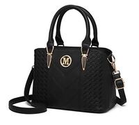 Miss Lulu Borsa a Mano Donna Elegante, Tracolla Regolabile, PU Pelle Impermeabile, Molte Tasche Scomparti, Tote Shopper Bag Borsetta Grande Lavoro
