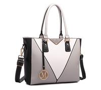 Miss Lulu Borsa Donna Tracolla, Borsa Donna Grande, Borse Donna Grandi, Borse a Spalla Elegante, Borse a Mano Impermeabile