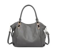 Miss Lulu Borsa Tracolla Donna Grande, Tote Bag PU Pelle Università Viaggio, Impermeabile, Tracolla Regolabile