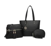 Miss Lulu Borsa Donna, Pochette Donna Multifunzione Set 3 Pezzi, Borse a Mano Donna, Borse a tracolla, Borse Tote elegante Pelle Borse Donna