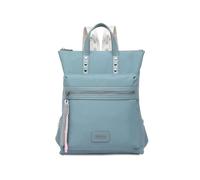 Miss Lulu Frauen Mode-Rucksack, Zaino Donna, Blu, L28W8H35cm