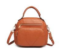 Miss Lulu Lb6907, Borsa a Tracolla Hobos Donna, Marrone, M