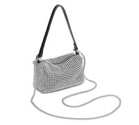 Miss Lulu LH2407 Si, Clutch Donna, Argento, S