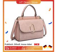 Miss Lulu piccola borsa da donna elegante borsa a tracolla borsa a tracolla in ecopelle elegante Shopper per donna Colore rosa