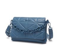 Miss Lulu Piccole Borse a Tracolla per Donne, Borse Imbottite Classiche Morbide con Cinturino Largo, Borsa a Spalla Impermeabile in Pelle PU per Cellulare come Regalo per Ragazze (Blu classico)