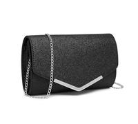 Miss Lulu Pochette Donna Elegante, Clutch PU Pelle, Borsetta Tracolla Media con Chiusura Magnetica, per Cerimonie, Matrimoni, Appuntamenti e Regali