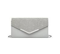Miss Lulu Pochette e clutch de donna, pochette da donna in pizzo floreale, elegante borsa a tracolla a catena, Moda Pochette, Ragazze Partito Favore, Matrimonio Sposa Mamma Sera