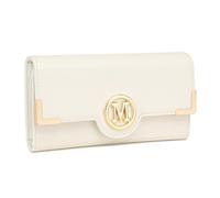 Miss Lulu Portafoglio Donna Grande, Elegante Portafogli Portamonete Pelle Sintetica, Slim con Chiusura Magnetica