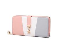 Miss Lulu Portafoglio Donna Portafoglio Grande Portafoglio Lungo Multicolore, Pelle PU