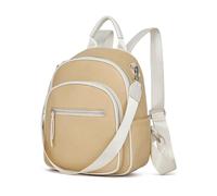 Miss Lulu Zaino Donna Antifurto Media, Zaini da Donne Elegante, Borsa Casual Zainetto Impermeabile Pelle PU, Tracolla Spalla per Viaggio Lavoro Scuola