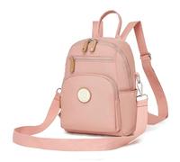 Miss Lulu Zaino Donna Media, Borsa Zainetto Antifurto Impermeabile 8 Tasche, Zaini Casual Tracolla Regolabile a Singola/Doppia Spalla, per Viaggio, Scuola, Lavoro, Shopping, Visite e Università