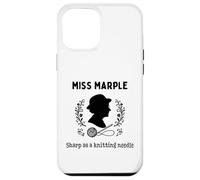 Miss Marple Sharp come un ferro da maglia Custodia per iPhone 12 Pro Max