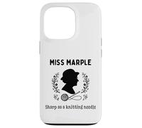 Miss Marple Sharp come un ferro da maglia Custodia per iPhone 13 Pro