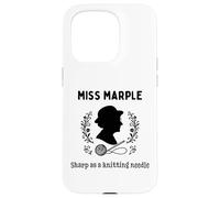 Miss Marple Sharp come un ferro da maglia Custodia per iPhone 15 Pro
