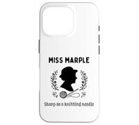 Miss Marple Sharp come un ferro da maglia Custodia per iPhone 16 Pro