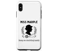 Miss Marple Sharp come un ferro da maglia Custodia per iPhone XS Max