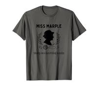 Miss Marple Sharp Come Un Ferro da Maglia Maglietta