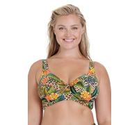 MISS MARY OF SWEDEN Amazonas Bikini Reggiseno con Ferretto - Sostegno e Stile con Stampa Floreale 3D Brown