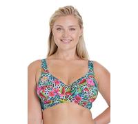 MISS MARY OF SWEDEN Amazonas Bikini Reggiseno con Ferretto - Sostegno e Stile con Stampa Floreale 9D Turquoise