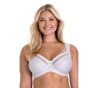 MISS MARY OF SWEDEN Essence Reggiseno con Ferretto in Cotone - Comfort Quotidiano con Dettagli in Pizzo 5B White