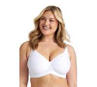 MISS MARY OF SWEDEN Reggiseno t-Shirt Senza Imbottitura con Ferretto in Materiale Stay Fresh con Ampia Parte Posteriore 9B White