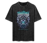 Miss May I 10 Years of Metal Washed Round Neck Men Women Tee Shirt Size L