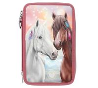 Miss Melody - Triple Pencil Case Led - Rust-Colored Toy NUOVO