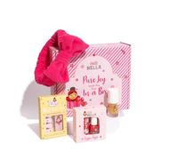 Miss Nella Jingle - Set di smalti per unghie e trucco per bambini, con glitter per il corpo, set per minicicure, labbra e punte duo, fascia per capelli